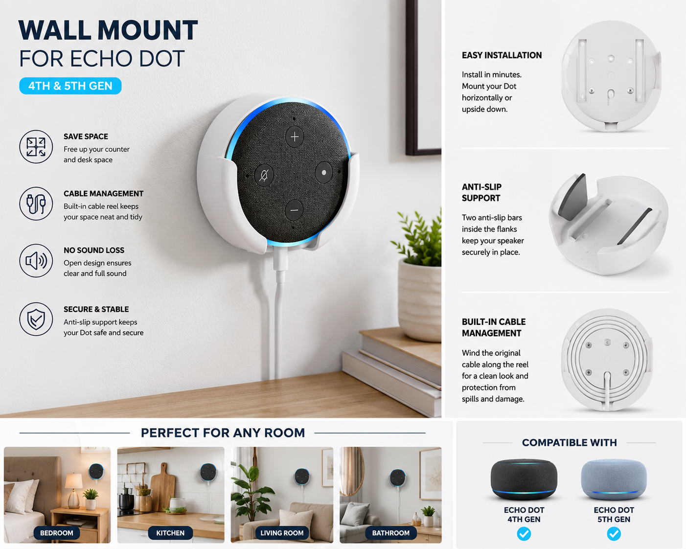 NestDock™ Wall Mount